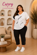 Curvy Glam Wave Top